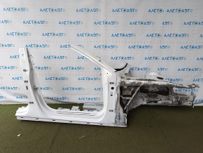 Четверть передняя правая Audi A5 F5 18-25 5D отпилена, с центральной стойкой, белая
