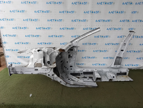 Panou lateral dreapta față Audi A5 F5 18-25 5D, tăiat cu ferăstrăul, cu montant central, alb