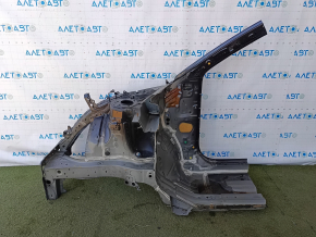 Panou lateral dreapta față Honda CRV 23-26 HEV tăiat cu tăietură, negru, capăt la capăt