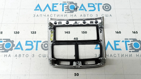Ornamente consolă centrală spate Volvo XC90 16-25 tip 1, negru lucios, zgârieturi, lovituri