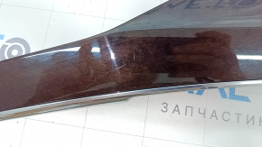 Комплект накладок салона Volvo XC90 16-23 под дерево Classic wood / Flame birch, Bowers & Wilkins, с подсветкой, царапины