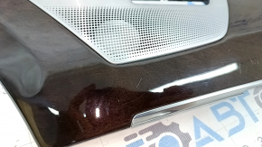 Комплект накладок салона Volvo XC90 16-23 под дерево Classic wood / Flame birch, Bowers & Wilkins, с подсветкой, царапины
