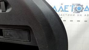Ornamente arc dreapta pentru VW Tiguan 18-24, negre, sub 2 rânduri, zgârieturi