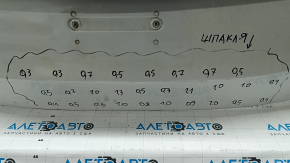 Ușă portbagaj Volvo XC90 16-22 alb 707, goală, după reparație