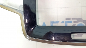 Ornamente panou frontal Volvo XC90 16-23, negru lucios, cromat, zgârieturi