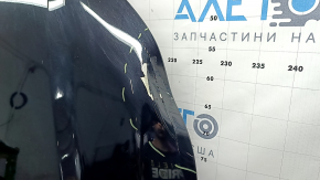 Capotă din aluminiu Chevrolet Volt 16-19, neagră GB8, lovită, corozivă, vopsită