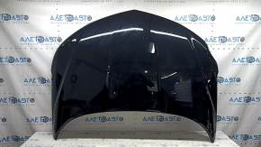 Capotă din aluminiu Chevrolet Volt 16-19, neagră GB8, lovită, corozivă, vopsită