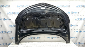 Capotă din aluminiu Chevrolet Volt 16-19, neagră GB8, lovită, corozivă, vopsită