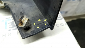 Bara spate neagră, partea inferioară nealterată, Chevrolet Volt 16-19, pentru senzori de parcare, suport rupt, zgârieturi