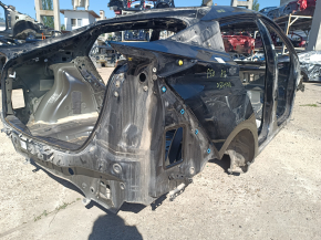 Четверть крыло задняя правая Toyota Prius 50 16-18 под BSM на кузове, черная, тычка