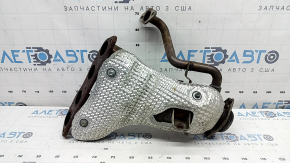 Galerie de evacuare cu convertor catalitic pentru Toyota Prius 50 16-21 cu protecție