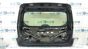 Дверь багажника голая со стеклом Toyota Prius V 12-17 черный 218