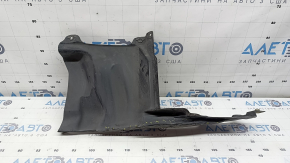 Защита двигателя боковая правая Toyota Prius 50 16-18 затерта, надрывы, примята
