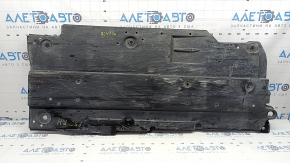 Защита днища правая Toyota Prius 50 16-18 затерт, примята