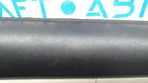 Panou decorativ ușă spate stânga Toyota Prius V 15-17 gri, cotiera piele gri, cu mâner, zgârieturi, element de fixare rupt