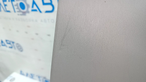 Ornamente ușă spate dreapta Toyota Prius V 15-17 gri, cotiera piele gri, cu mâner, zgârieturi, uzat