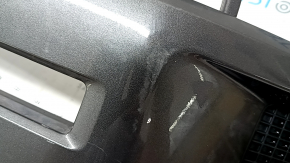 Решетка радиатора в сборе Ford F150 15-20 с эмблемой, царапины, надломана, сломано крепление