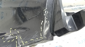 Bara față, nefinisată, Toyota Prius V 15-17 rest, neagră, crăpătură, crăpături la elementele de fixare, zgârieturi