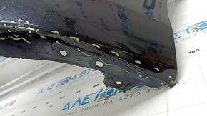 Bara față, nefinisată, Toyota Prius V 15-17 rest, neagră, crăpătură, crăpături la elementele de fixare, zgârieturi