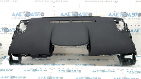 Toyota Prius V 12-16 negru, panou frontal zgâriat cu airbag