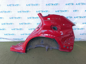 Aripă spate stânga Lexus NX300 NX300h 18-21 sub BSM, tăiată, roșie