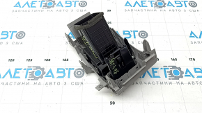 Ansamblu deflector conductă de aer stânga bord pentru Toyota Prius V 15-17, gri, zgâriat