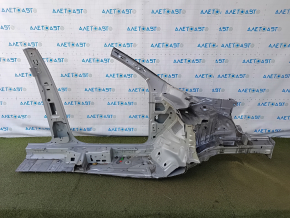 Panou lateral stânga față VW Tiguan 18-24, tăiat cu tăietură, cu stâlp central, argintiu