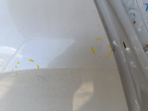 Aripă spate dreapta Honda CRV 17-22, tăiată, albă, crestături, gaură nefabricată