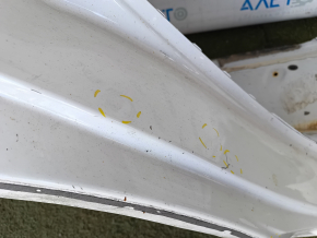 Aripă spate dreapta Honda CRV 17-22, tăiată, albă, crestături, gaură nefabricată