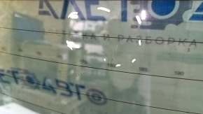 Стекло заднее двери багажника Audi Q3 83A 19-25 тонировка, царапины, подогрев, отпаян контакт