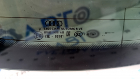 Стекло заднее двери багажника Audi Q3 83A 19-25 тонировка, царапины, подогрев, отпаян контакт