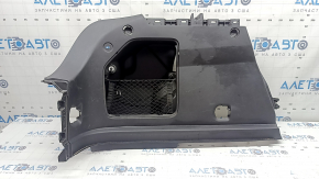 Ornamente arc stânga pentru Chevrolet Volt 16 - negru, cu plasă, fără ornament, zgârieturi