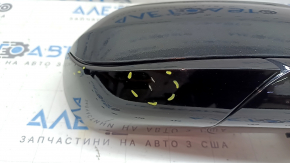 Ansamblu oglindă retrovizoare dreapta pentru Chevrolet Volt 16-19, 6 pini, BSM, încălzită, neagră, zgârieturi