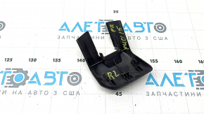 Husă scaun spate stânga, al doilea rând, dreapta față, Toyota Prius V 12-17, neagră, zgârieturi