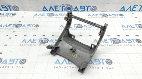 Ornamente console centrale față pentru Toyota Prius V 15-17, gri, fără suport de pahare, zgârieturi