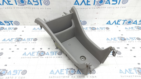Ornamente consolă centrală Toyota Prius V 15-17, gri, zgârieturi