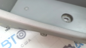 Ornamente consolă centrală Toyota Prius V 15-17, gri, zgârieturi