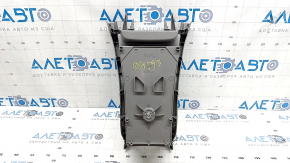 Ornamente consolă centrală Toyota Prius V 15-17, gri, zgârieturi