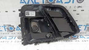 Grilă bară față stânga Audi Q5 80A 21-24 negru lucios cu crom, S-Line