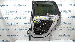 Дверь в сборе задняя правая Ford Escape MK4 20-26 тонировка, серебро UX, вмятина, тычка, царапины на накладке