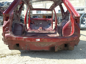 Panou spate VW Tiguan 18-24, 2 piese, pe caroserie, roșu