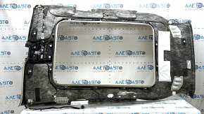 Обшивка потолка Ford Escape MK4 20-22 под панораму, бежевая, под чистку, заломы