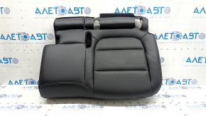 Husă pernă banchetă spate, rândul 2, stânga, Ford Escape MK4 20-26, piele neagră perforată, hibridă