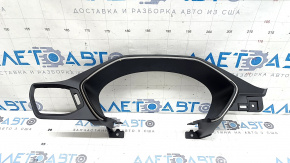 Ornamente negre pe bordul Ford Escape MK4 20-22, lipsă partea inferioară, crăpături în suport