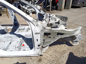 Panou lateral dreapta față Volvo XC90 16-23 pe caroserie, alb, corodat