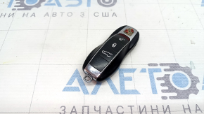 Cheie Porsche Macan 15-22, 4 butoane, crom decojit, zgârieturi