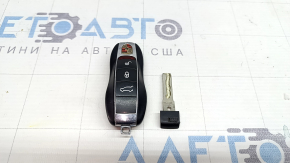 Cheie Porsche Macan 15-22, 4 butoane, crom decojit, zgârieturi