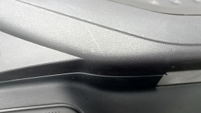 Ornamente ușă spate dreapta Ford Escape MK4 20-22 negru cu inserție din plastic negru, cotiera piele neagră, cu mâner, zgârieturi