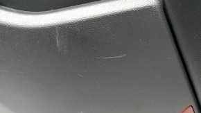 Ornamente ușă spate dreapta Ford Escape MK4 20-22 negru cu inserție din plastic negru, cotiera piele neagră, cu mâner, zgârieturi