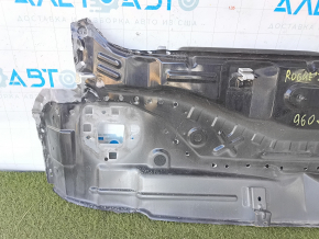 Задняя панель Nissan Rogue Sport 17-23 высверлена, черная